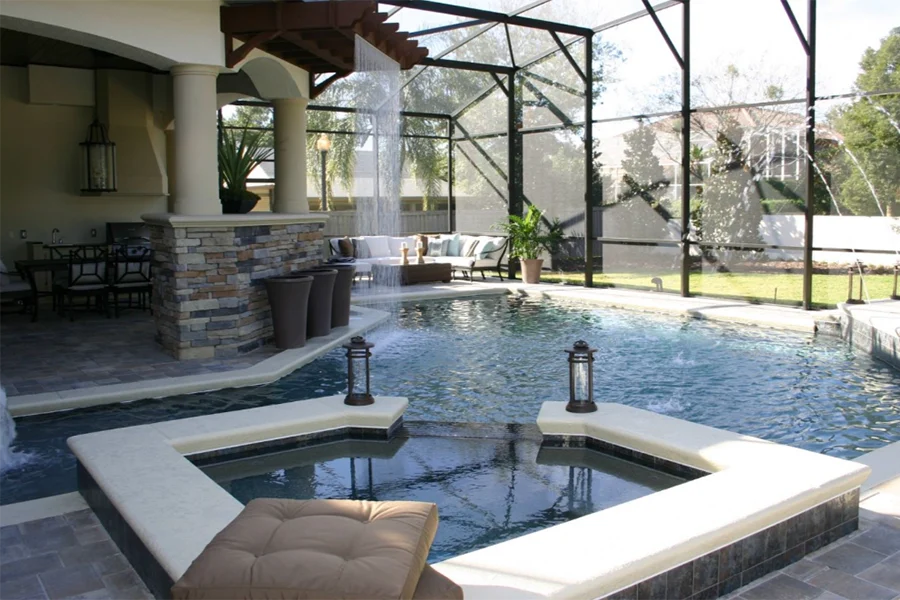 Pool and Hot Tub Combo Maintenance