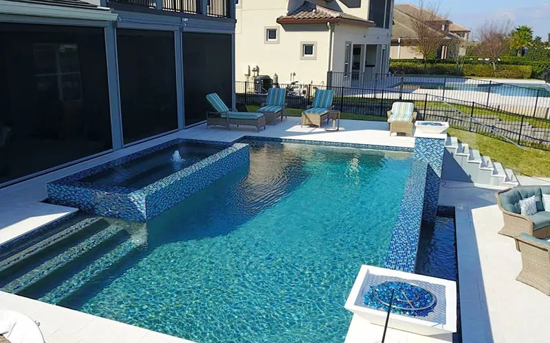 Luxury Pool Deck Maintenance