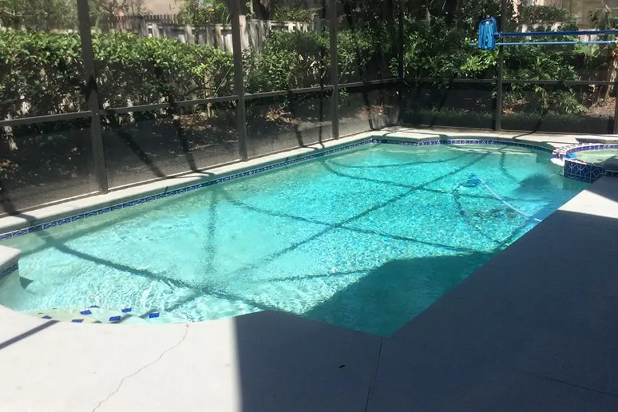 Pool Before Spring Maintenance